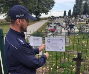 Policyjne klepsydry ostrzegają seniorów przed oszustami