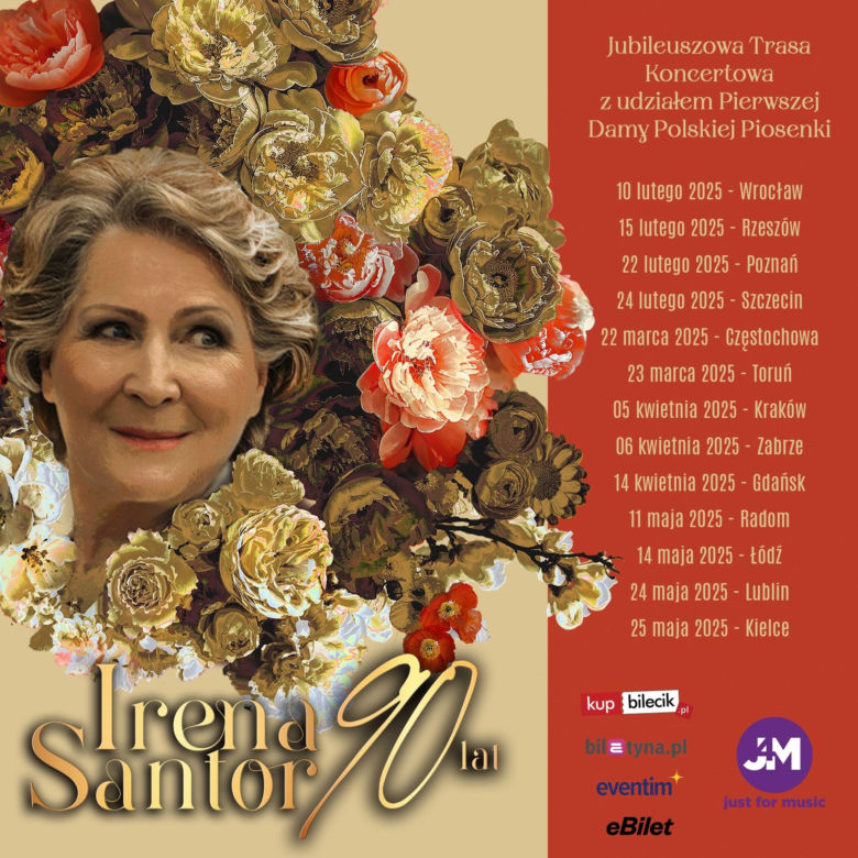 Irena Santor, 10 lutego, godz. 17:00, Narodowe Forum Muzyki 