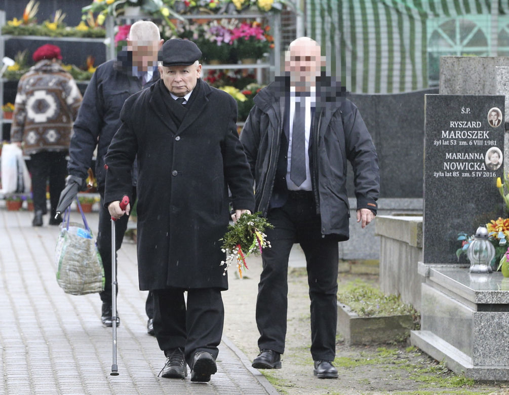 Jarosław Kaczyński w Niedzielę Palmową