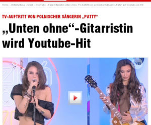 Angelika Fajcht i Patty w Bild