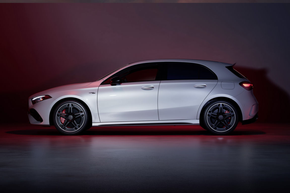 Mercedes Klasy A po liftingu (2023)