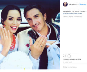 Paulina Krupińska i Sebastian Karpiel-Bułecka ślub