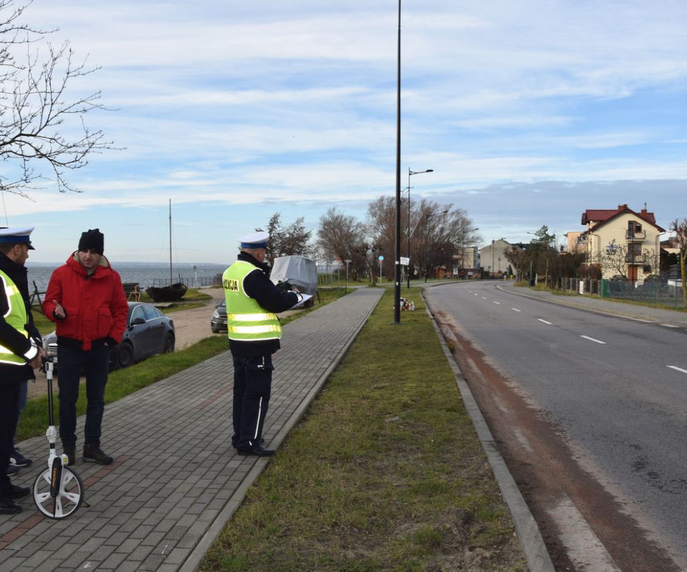 Śmiertelny wypadek w Chałupach. Specjalna komisja badała miejsce tragedii