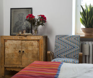 Sypialnia w stylu vintage