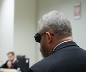 Grzegorz Braun po rozprawie