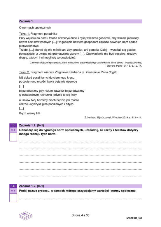 Matura WOS 2025 - ARKUSZ CKE, ODPOWIEDZI, ZADANIA DO POBRANIA