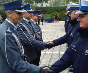 Ślubowanie nowych policjantów z Lubelszczyzny