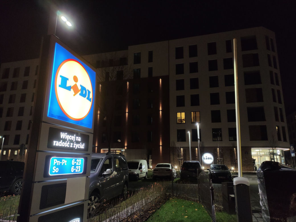 Nowy Lidl w Warszawie