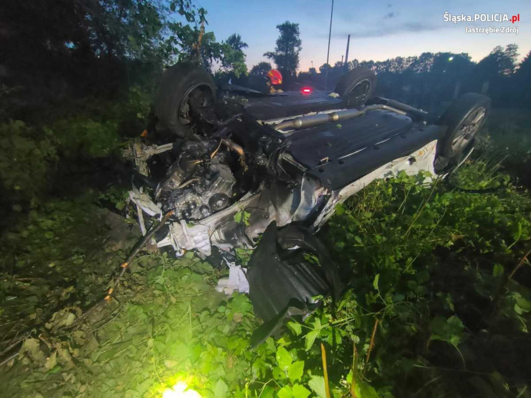 Horror na Śląsku. Mężczyzna zginął w makabrycznym wypadku. Przerażające zdjęcia