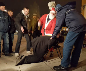 Protest pracowników Poczty Polskiej