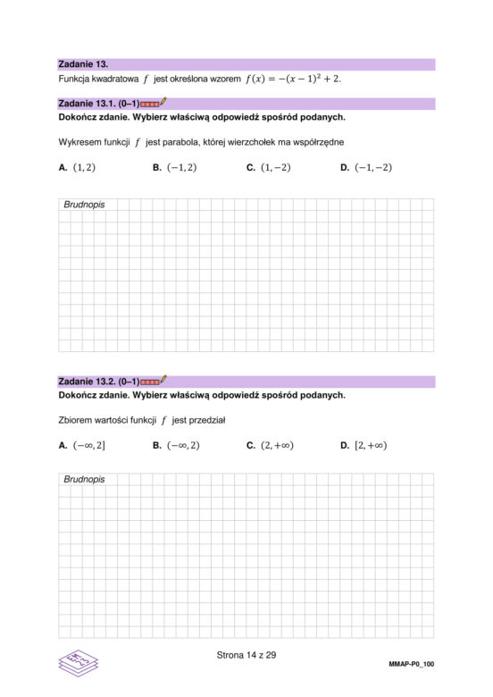 Matura próbna 2023 z matematyki. Arkusze CKE
