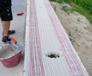 mur z betonu komorkowego