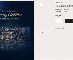 Andziaks sprzedaje kalendarze adwentowe. W tym roku trzeba zapłacić więcej. Warto się skusić?