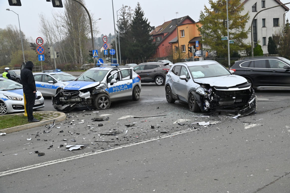 Kolizja na Gumieńcach