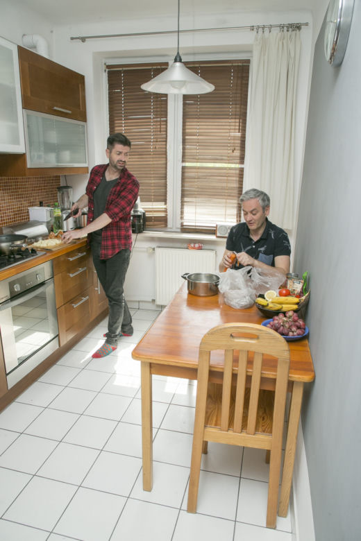 Biedroń ugotował ukochanemu soczewicę