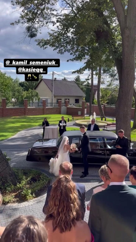 Ślub Kamila Semeniuka i Katarzyny Dybciak