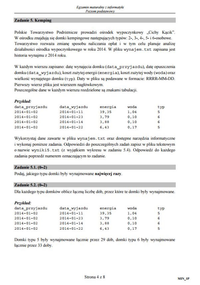 Matura 2017 informatyka. ARKUSZE poziom podstawowy, arkusz cz. 2