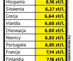 Ile benzyny możemy kupić za polską pensję?