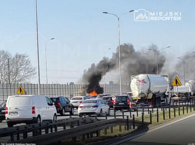 Seria groźnych pożarów pod Warszawą