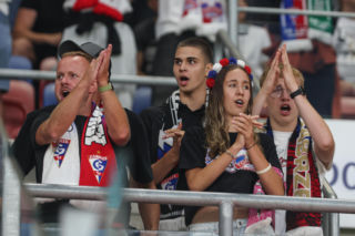 Znakomita atmosfera i niedosyt w Zabrzu! Poszukaj się na zdjęciach kibiców z meczu z Monaco