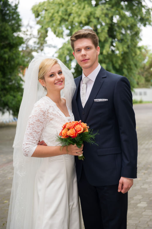 Na Wspólnej 2185. Sandra (Michalina Robakiewicz), Michel (Mariusz Ochociński