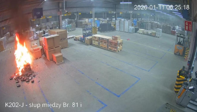 Tak wybuchł pożar, który pochłonął milion złotych