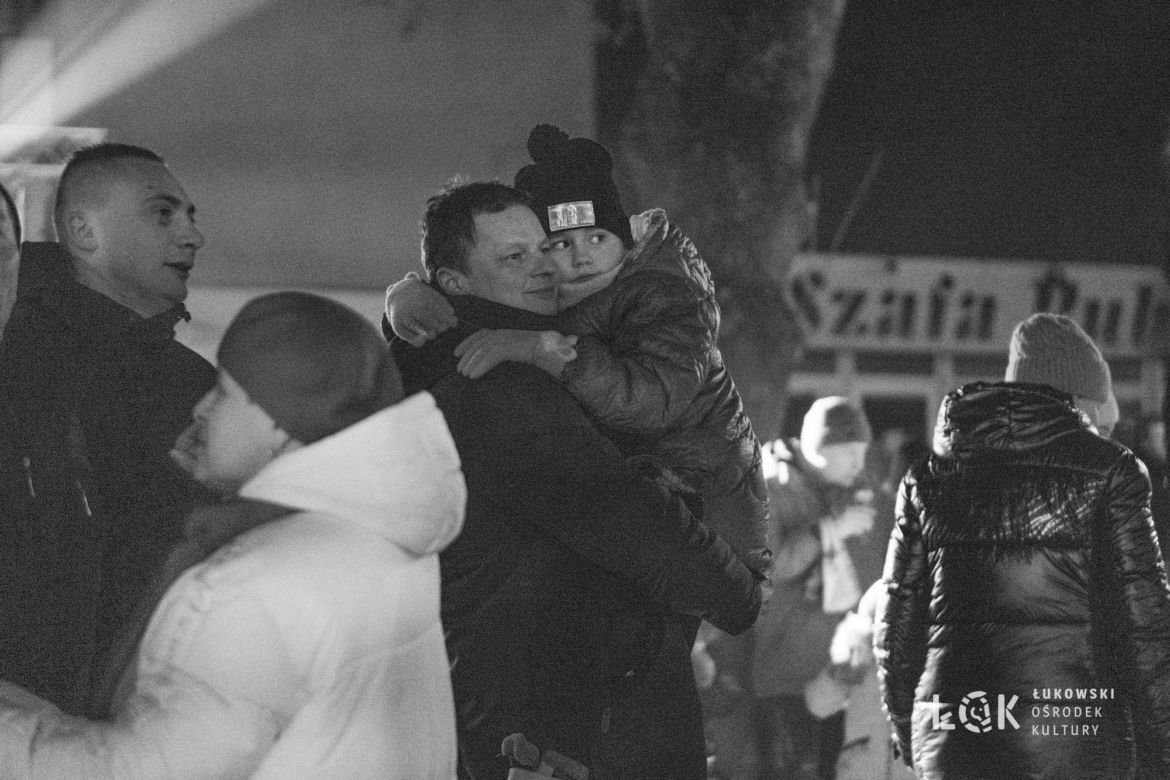 W Łukowie chętnych do zabawy Sylwestrowej nie brakowało!