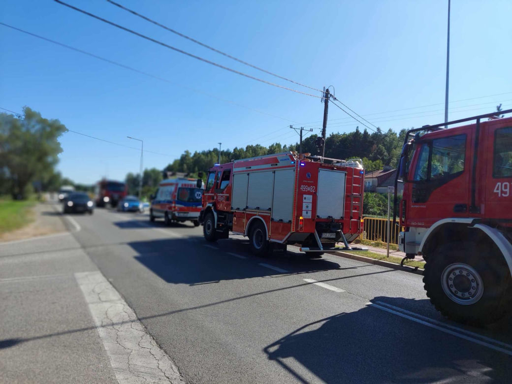 Wypadek w Kuczowie