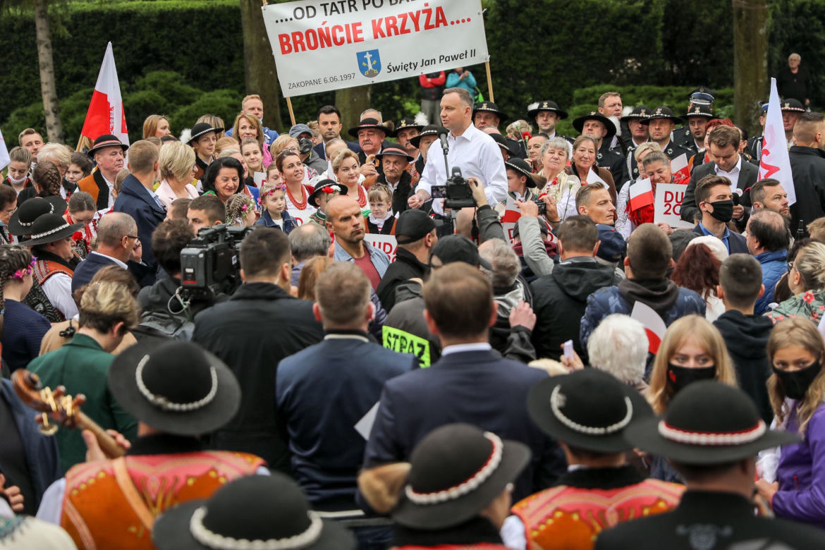 Duda w Poroninie