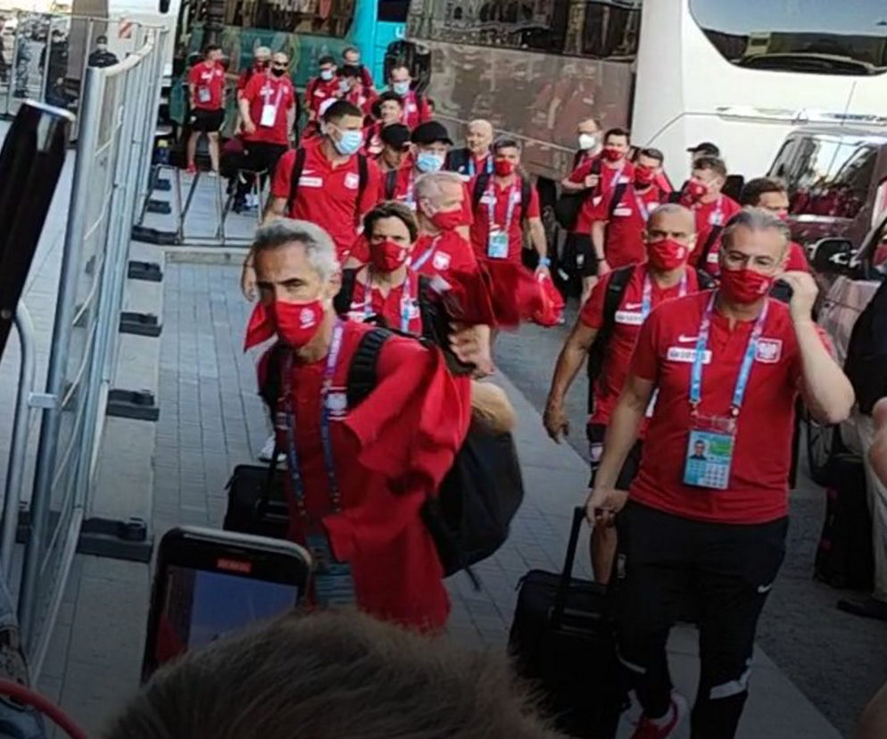 Reprezentacja Polski zameldowała się w hotelu w Petersburgu 