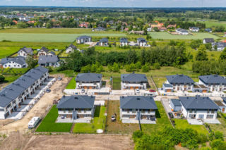 Głosków, gmina Piaseczno. Nowe osiedle deweloperskie