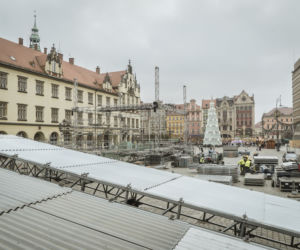 Scena gotowa na sylwestra