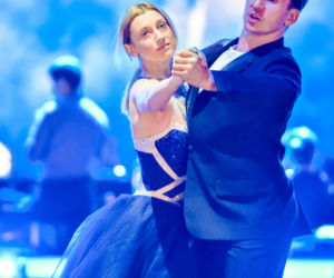 Justyna Żyła trenuje przed 2. odcinkiem Tańca z gwiazdami