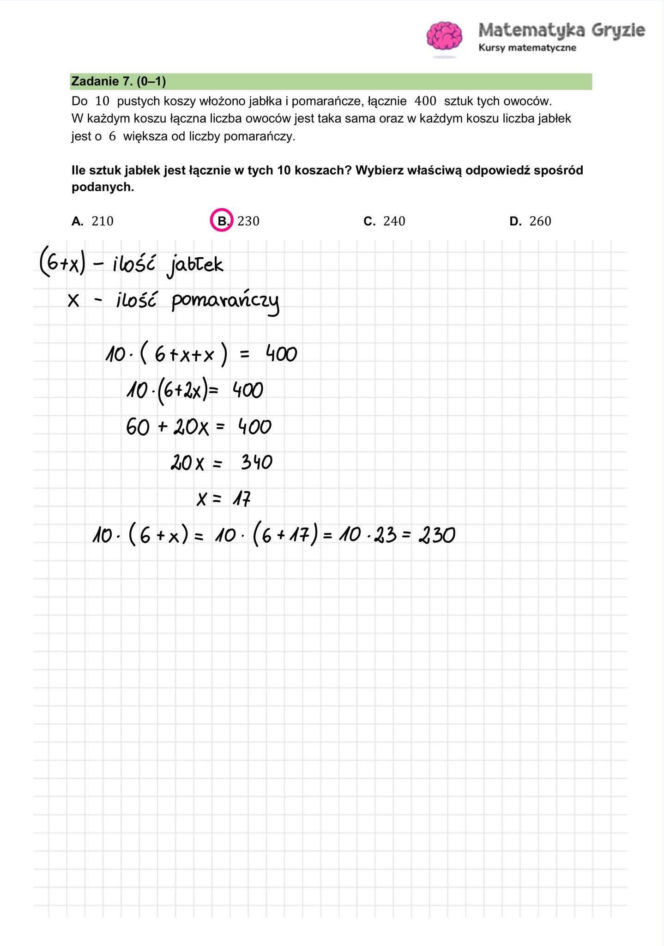 Egzamin ósmoklasisty 2026 matematyka: WSZYSTKIE odpowiedzi do arkusza CKE 12.05.2026