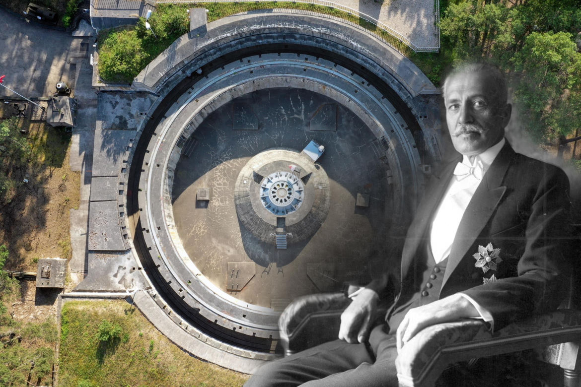 Prezydent Mościcki i największa na świecie bateria obrony wybrzeża