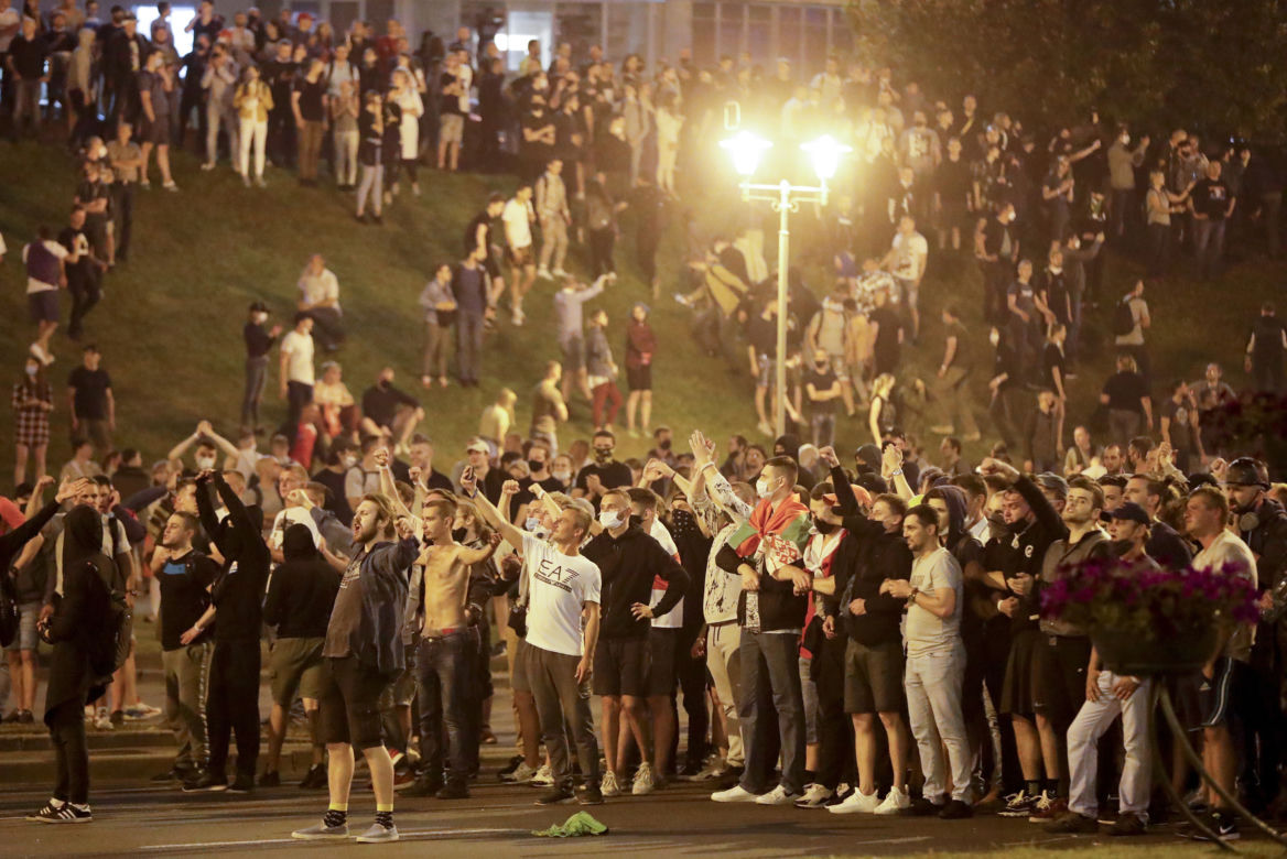 Protesty na Białorusi