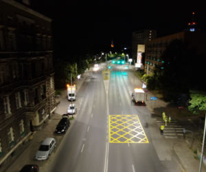 Yellow box na ul. Matejki