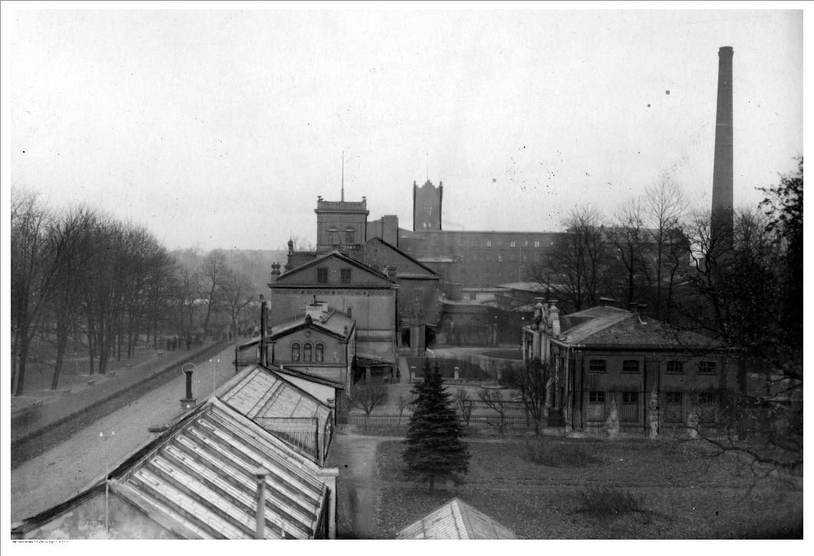 Zjednoczone Zakłady Włókiennicze K.Scheibler i L. Grohman w Łodzi przy ul. Targowej 65