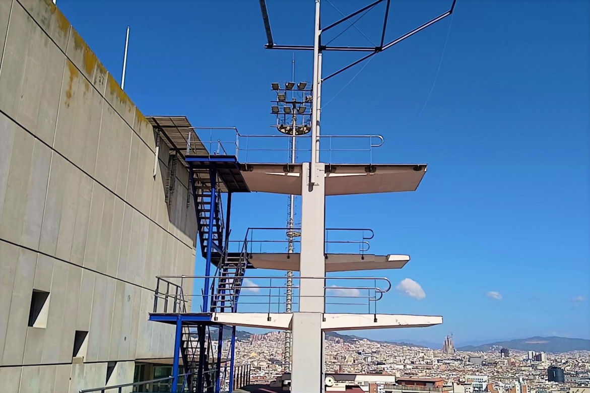 Piscina Municipal de Montjuïc w Barcelonie