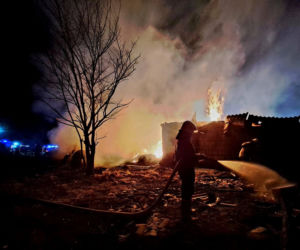 Majątek poszedł z dymem. Straty oszacowano na około 150 tys. zł