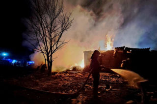 Majątek poszedł z dymem. Straty oszacowano na około 150 tys. zł