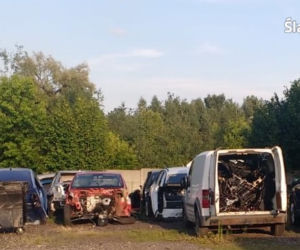Dziupla samochodowa odkryta przez policjantów