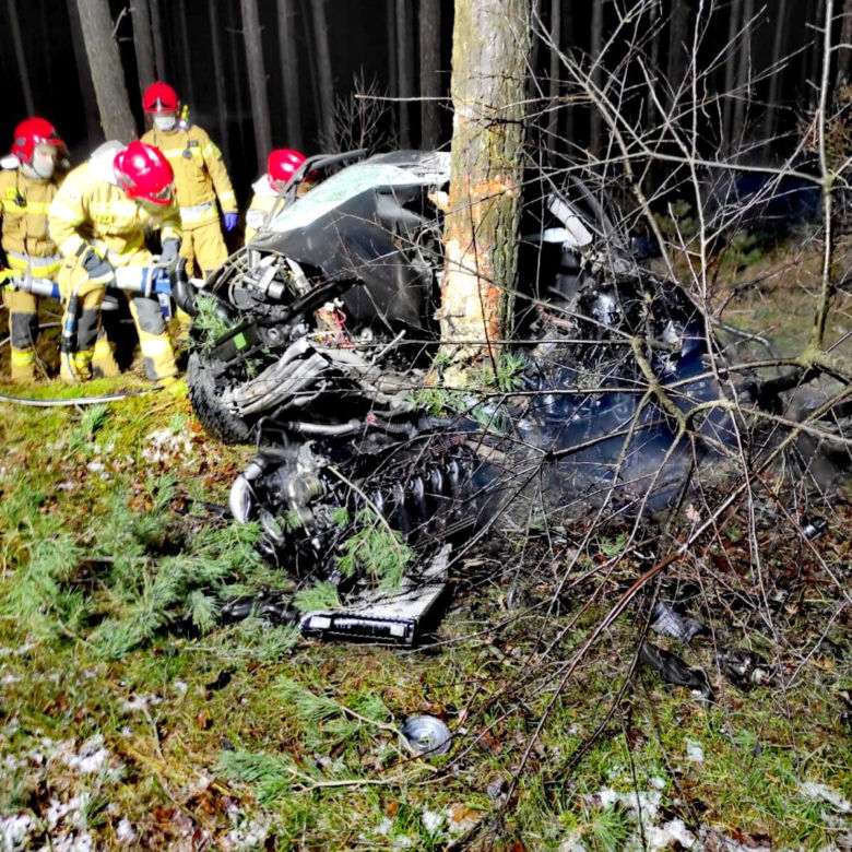 Tragiczny wypadek pod Grodziskiem