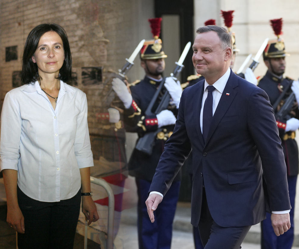 Bogna Janke, Andrzej Duda