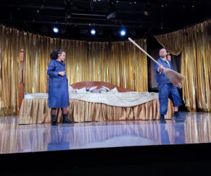 Król Mięsopust w Teatrze Żeromskiego w Kielcach. Zdjęcia z próby