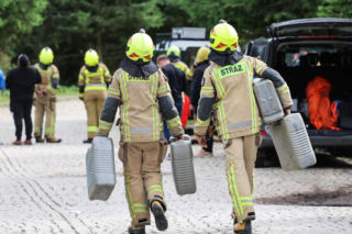 Groźny pożar w rejonie Morskiego Oka! Desant strażaków w Tatrach