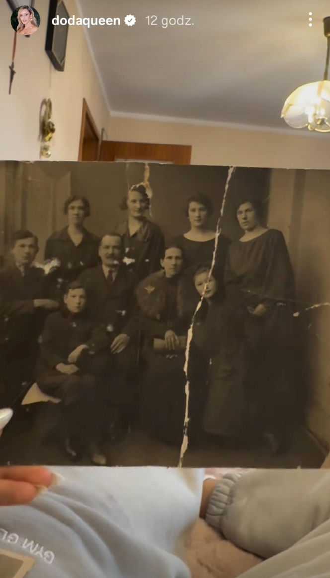Doda pokazała zdjęcie babci. "Genów nie wydłubiesz"