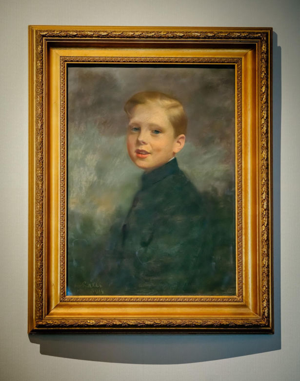 Portret młodego hrabiego Aleksandra von Hochberga w Zamku Książ
