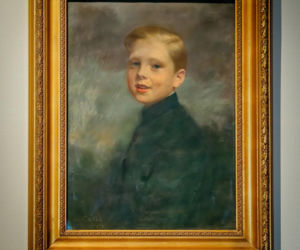 Portret młodego hrabiego Aleksandra von Hochberga w Zamku Książ