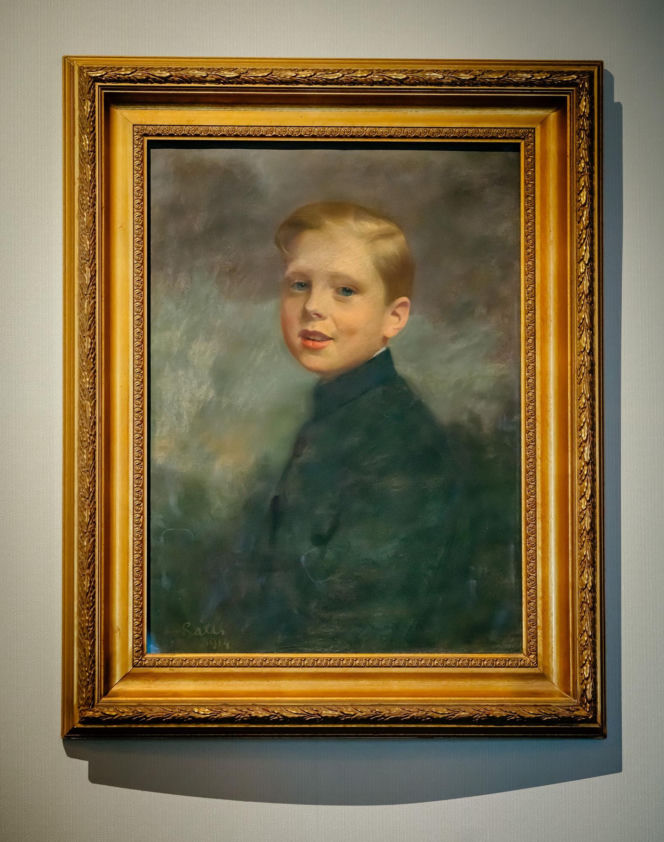 Portret młodego hrabiego Aleksandra von Hochberga w Zamku Książ